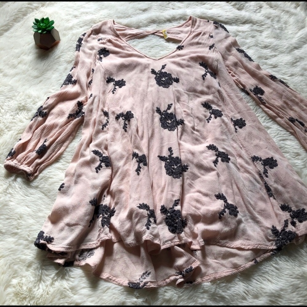 Free People Blush pink dress